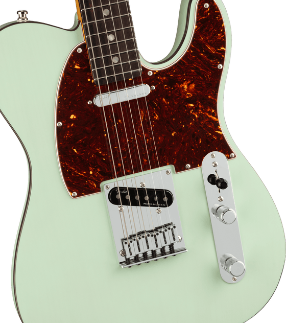 Fender Ultra Luxe Telecaster Transparent Surf Green Electric Guitar