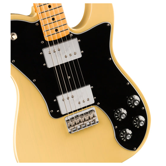 Fender Vintera '70s Telecaster Deluxe Vintage Blonde Electric Guitar w/Gig Bag