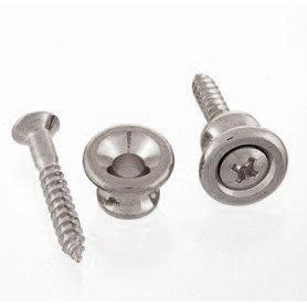 Allparts Gibson Style Nickel Strap Buttons