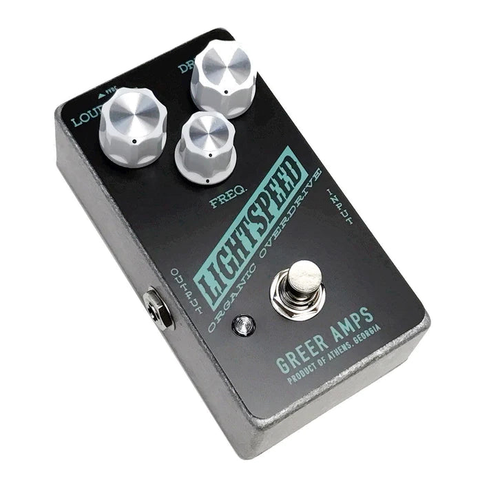 Greer Lightspeed Overdrive Limited Edition Black/Teal Pedal