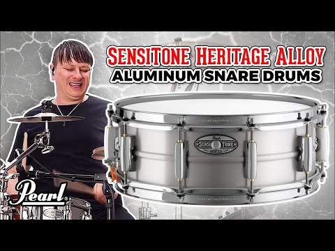 Pearl Sensitone Heritage Alloy Snare 14in x 5in Aluminum