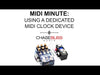 Disaster Area micro.clock Tap Tempo/Clock Source Pedal