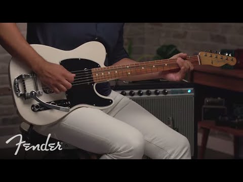 Fender Vintera Series 60s Telecaster Bigsby 3-Tone Sunburst w/Gigbag