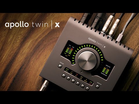 Universal Audio Apollo Twin X DUO Heritage Edition 10x6 Thunderbolt Audio Interface