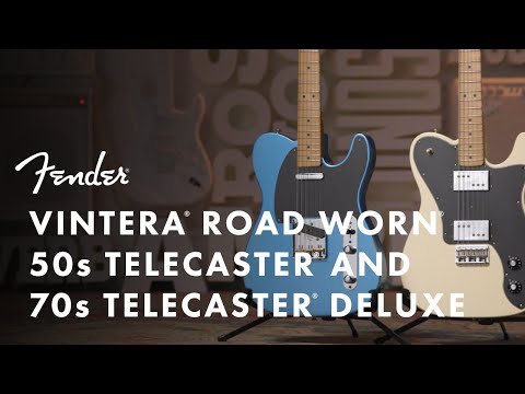 Fender Vintera Road Worn '50s Tele Vintage Blonde Limited Edition w/Gigbag