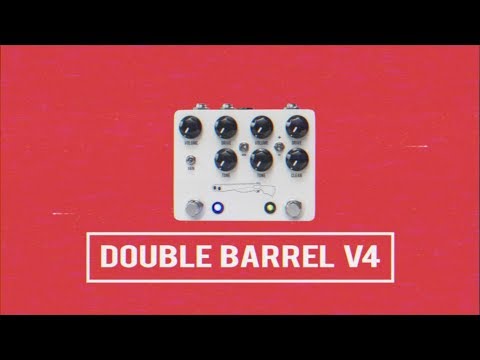 JHS Double Barrel V4 Overdrive Pedal w/Box