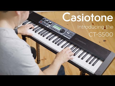 Casiotone CT-S500 61-key Arranger Keyboard