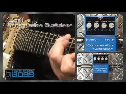 Boss CS-3 Compression Sustainer Pedal  w/ Box
