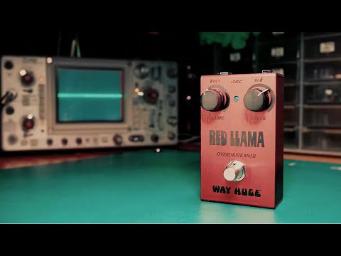 Way Huge Red Llama Overdrive MkIII Smalls Effects Pedal