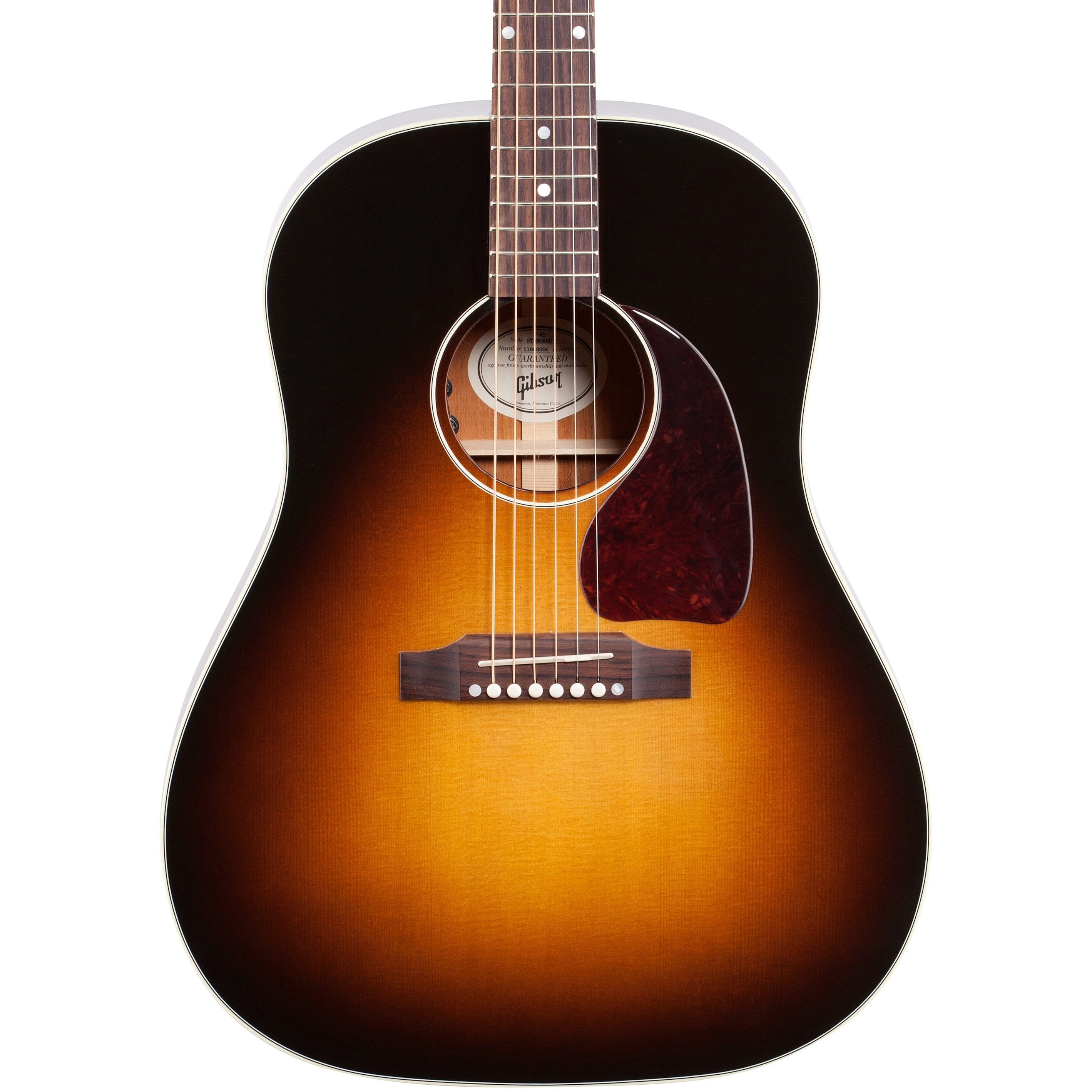 Gibson J-45 Standard Acoustic Guitar - Vintage Sunburst