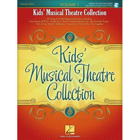 Kid's Musical Theatre Collection Volume 1 Book w/CD