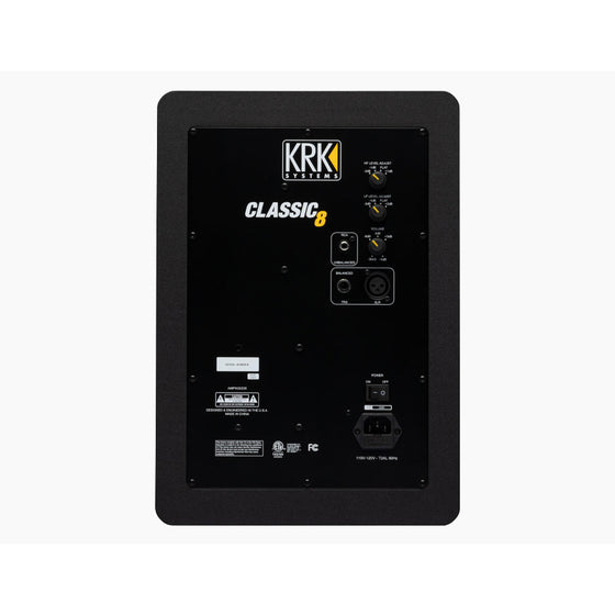 KRK Classic 8 8in Powered Studio Monitor Single