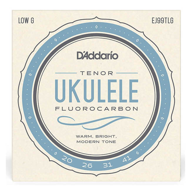 D'Addario Low G Fluorocarb Tenor Ukulele Strings