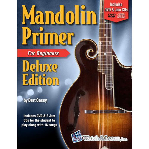 Mandolin Primer Deluxe Edition Book/DVD/Jam CDs