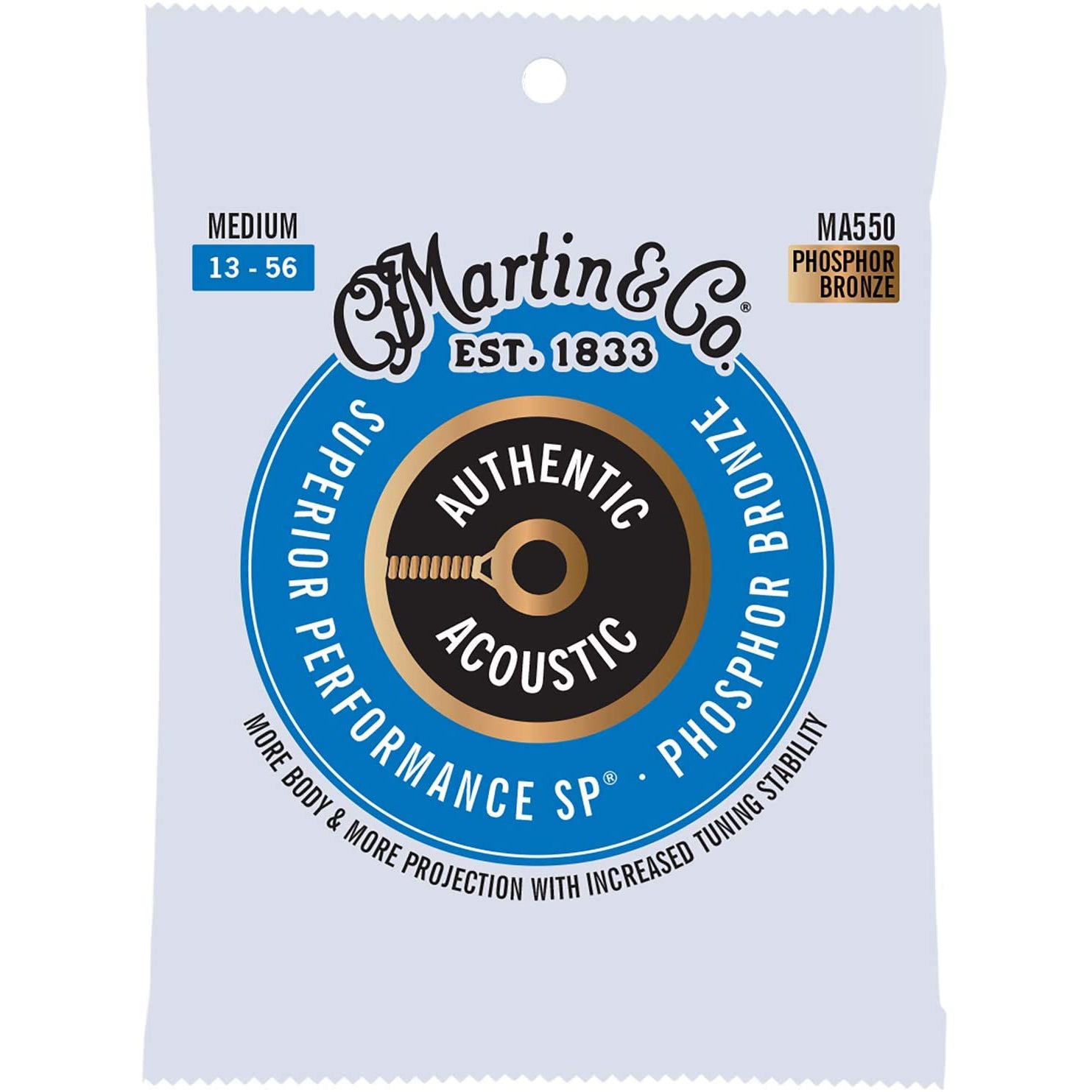 Martin 92/8 Phosphor Bronze Acoustic Guitar Strings