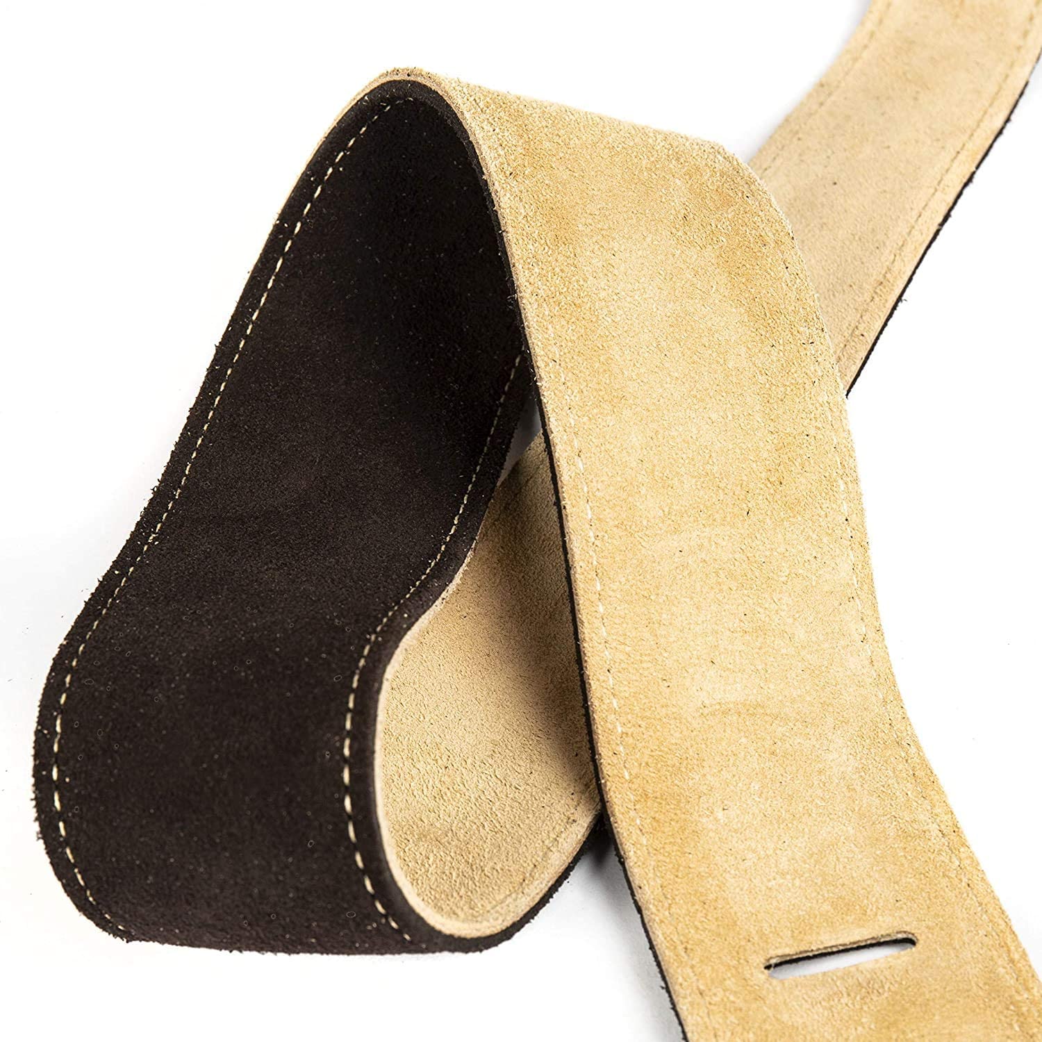 Martin Brown Suede Guitar Strap