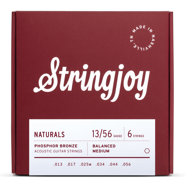 Stringjoy Naturals Phosphor Bronze Acoustic Strings