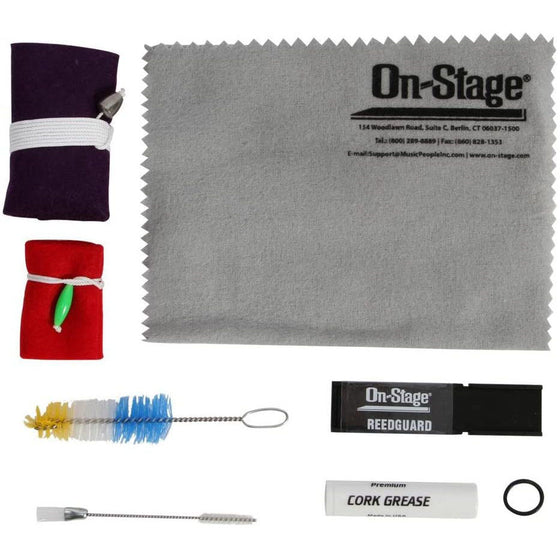 On-Stage Super Saver Alto Saxophone Cleaning Kit
