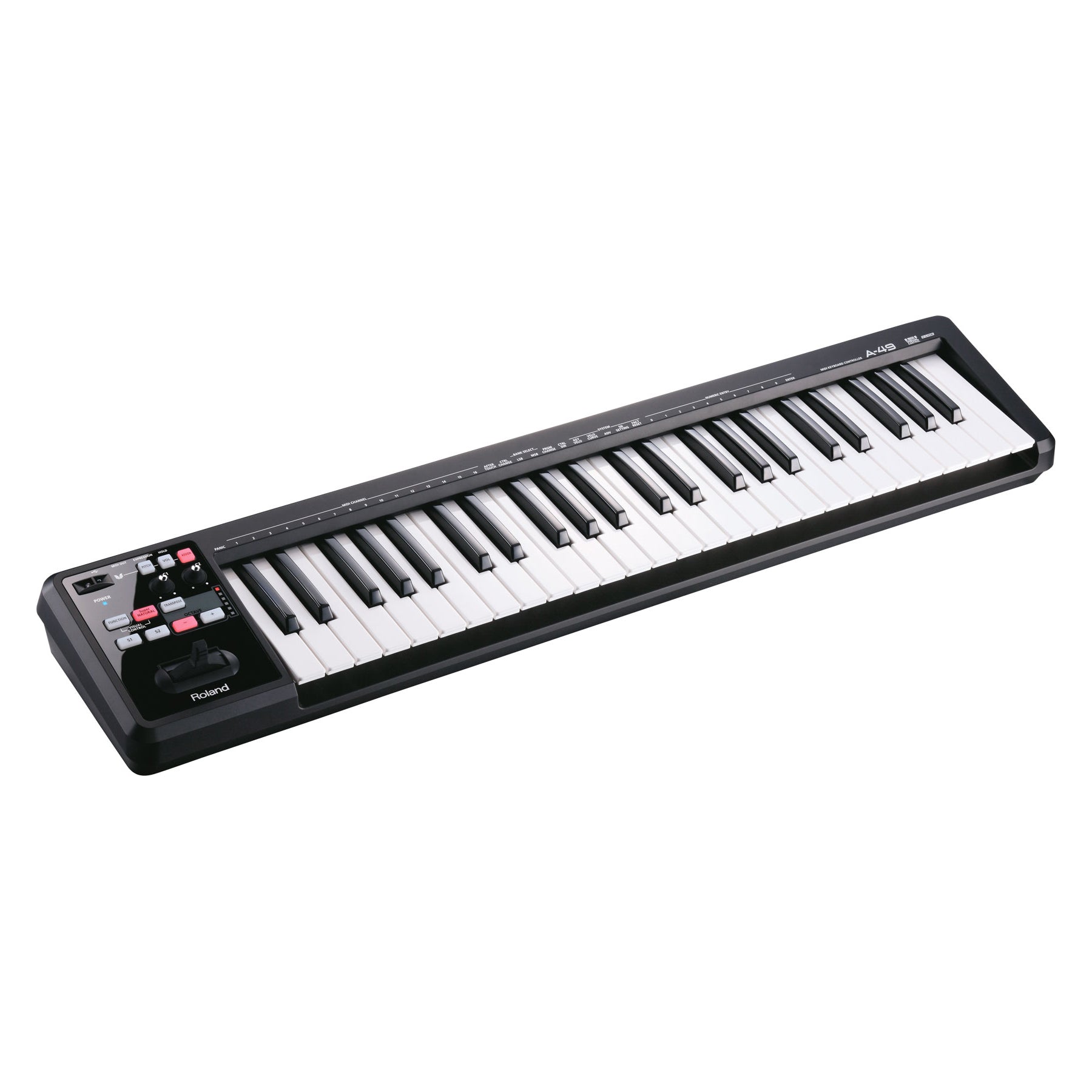 Roland A-49 MIDI Keyboard Controller Black