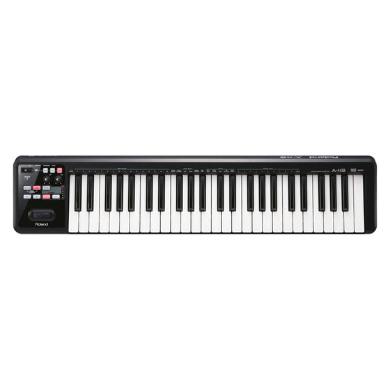 Roland A-49 MIDI Keyboard Controller Black – Spicer's Music