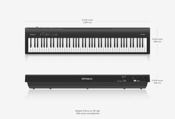 Roland FP-30 Digital Piano 88-Key