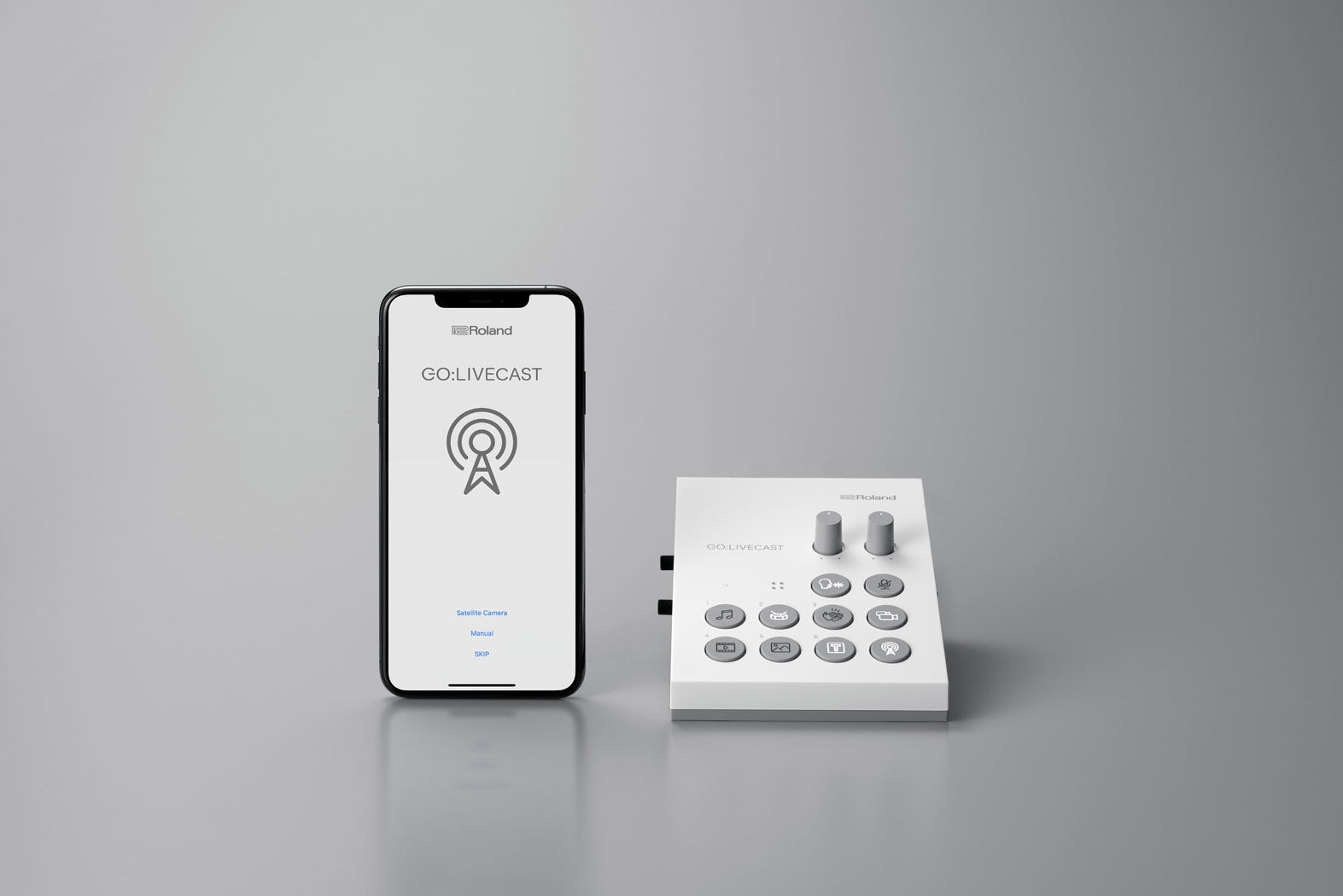 Roland GO:LIVECAST Live Streaming Studio for Smartphones