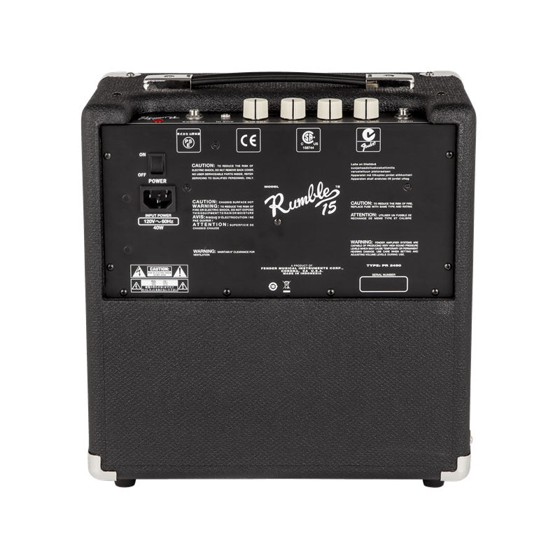 Fender Rumble 15 Bass Combo Amp 1x8"