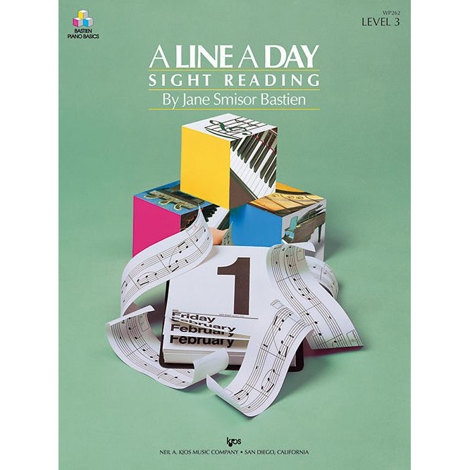 Bastien "A Line A Day" Sight Reading Level 3