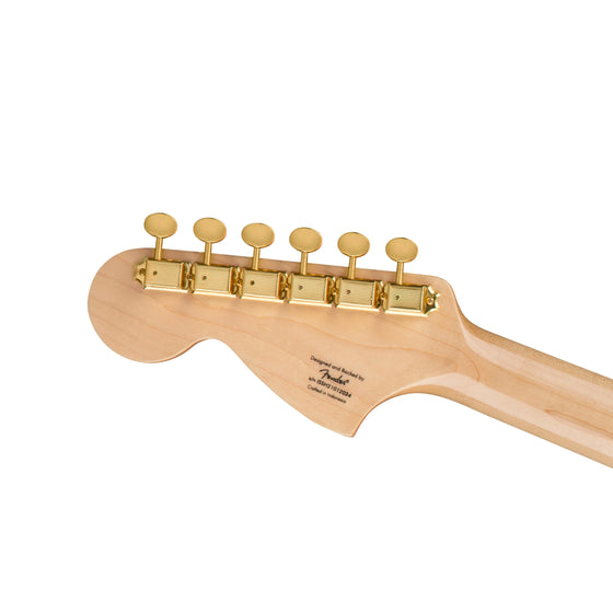 Squier 40th Anniversary Gold Edition Stratocaster Lake Placid Blue Electric Guitar