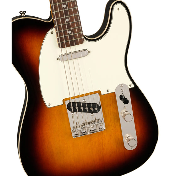Squier Classic Vibe Baritone Custom Telecaster 3-Tone Sunburst Electric Guitar