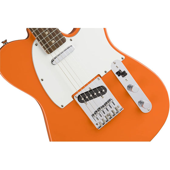 Squier Affinity Tele Electric Guitar Competition Orange