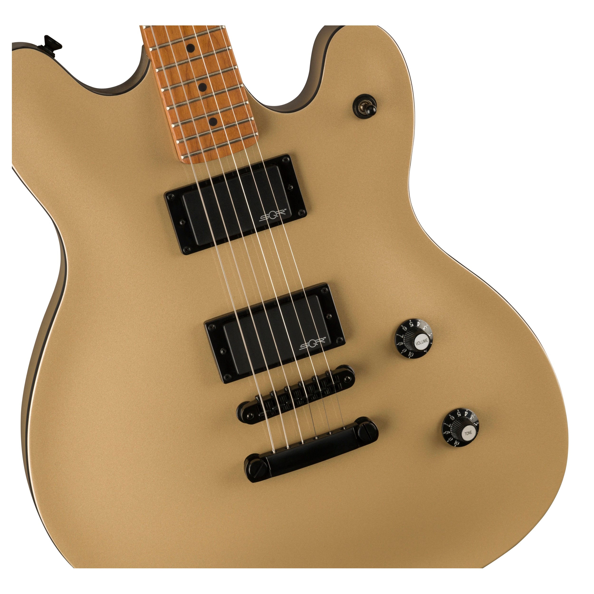 Fender Contemporary Active Starcaster Shoreline Gold Electric Guitar