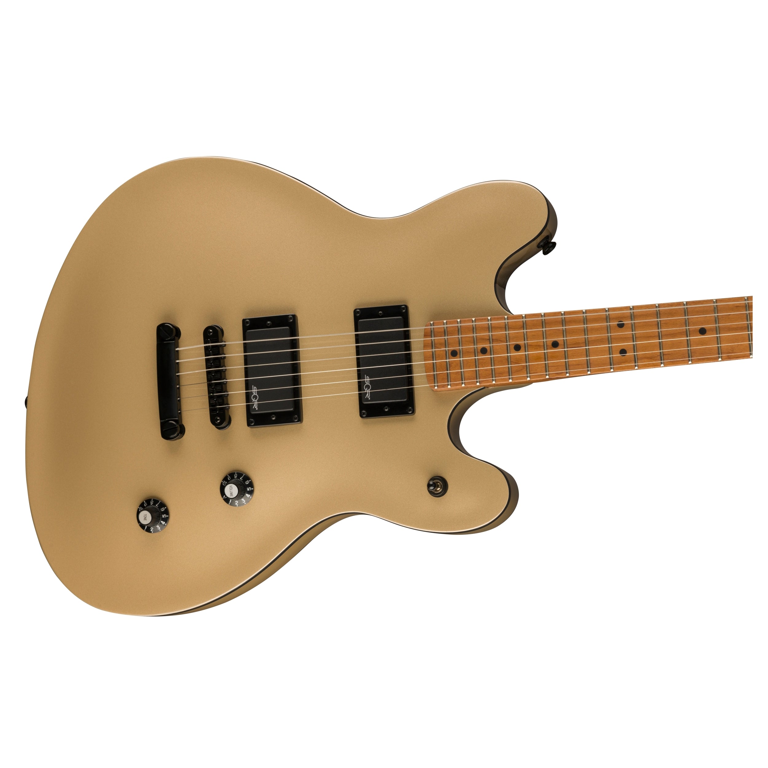 Fender Contemporary Active Starcaster Shoreline Gold Electric Guitar