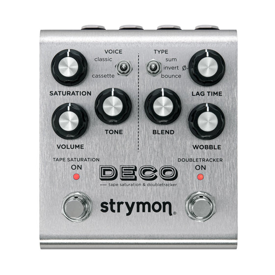 Strymon Deco Tape Saturation/Doubletracker Delay Pedal V2