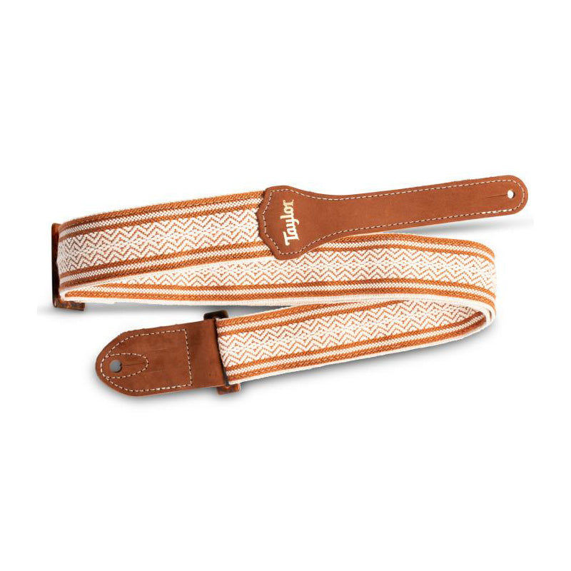 Taylor 2in Academy Jacquard Leather Guitar Strap