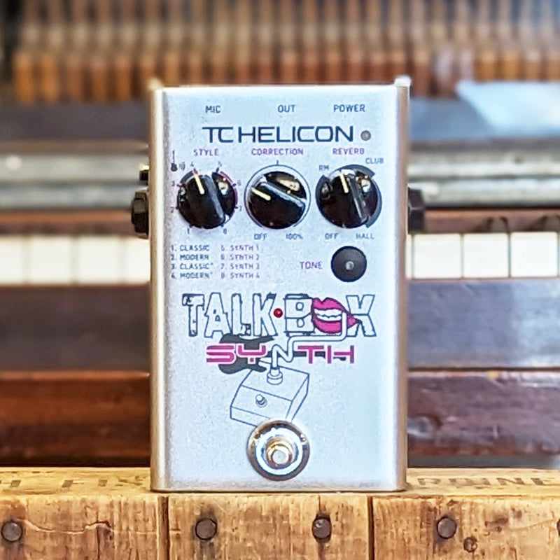 TC Helicon Talk Box Synth Pedal w/Box