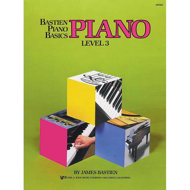 Bastien Piano Basics Technic Book (Levels 1-3)