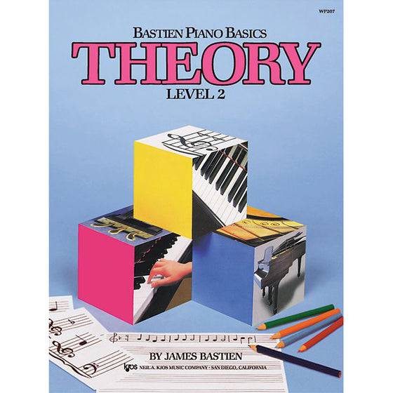 Bastien Piano Basics Theory Book (Levels 1-3)