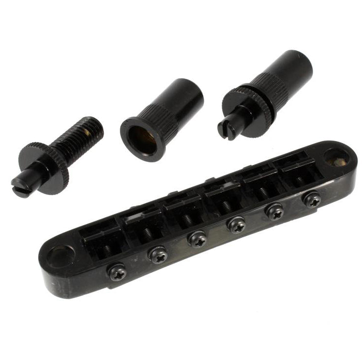 Allparts Gotoh Tunematic Bridge Large Holes, Black