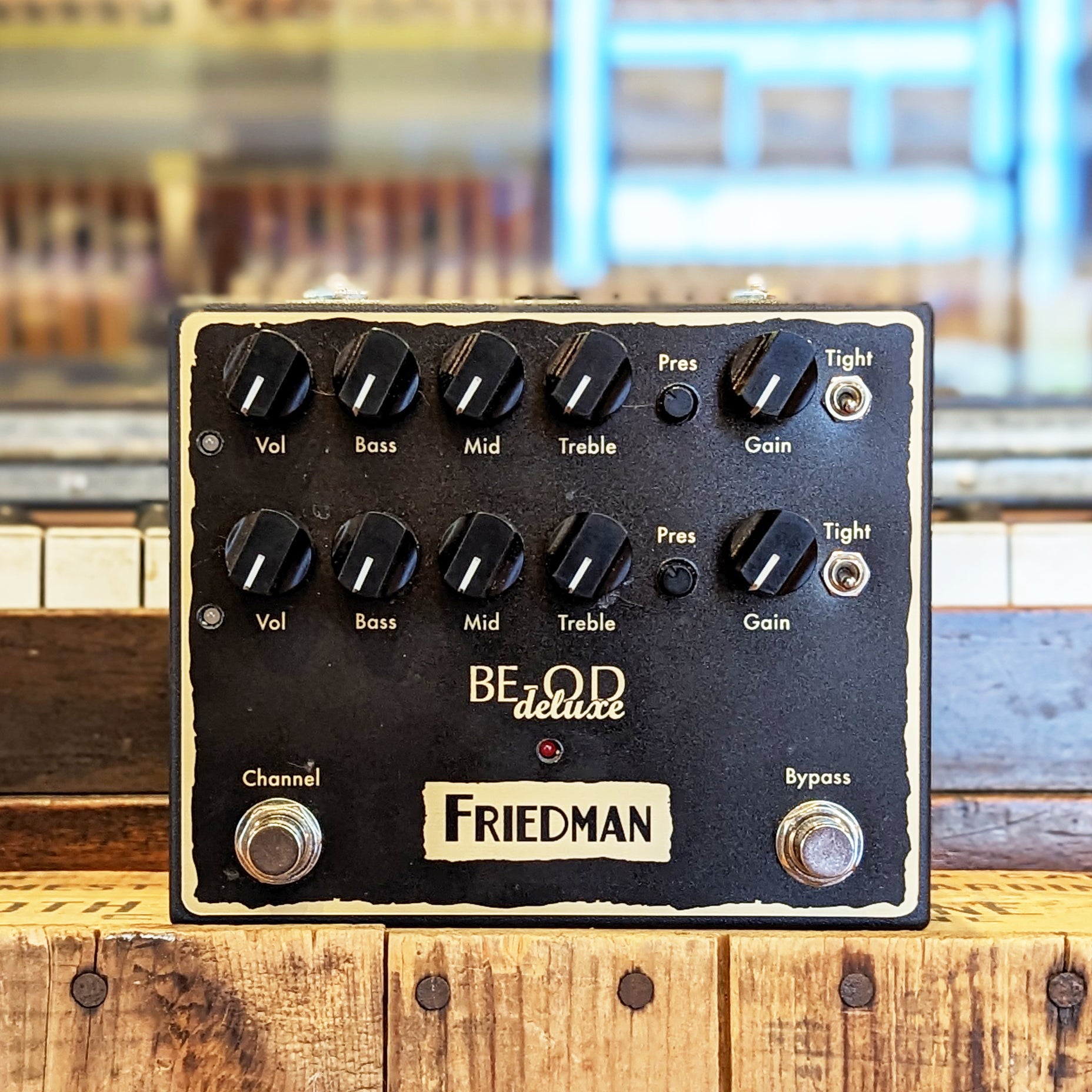 Friedman BE-OD Deluxe Overdrive Pedal