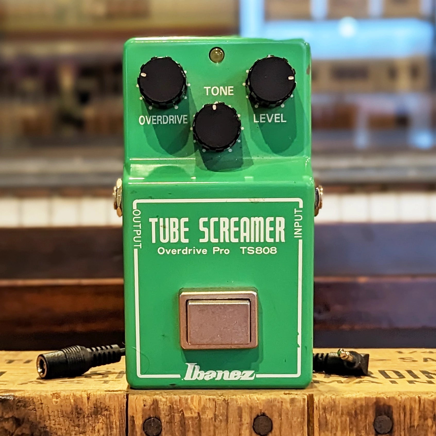 Ibanez TS808 Tube Screamer LED Mod Overdrive Pedal