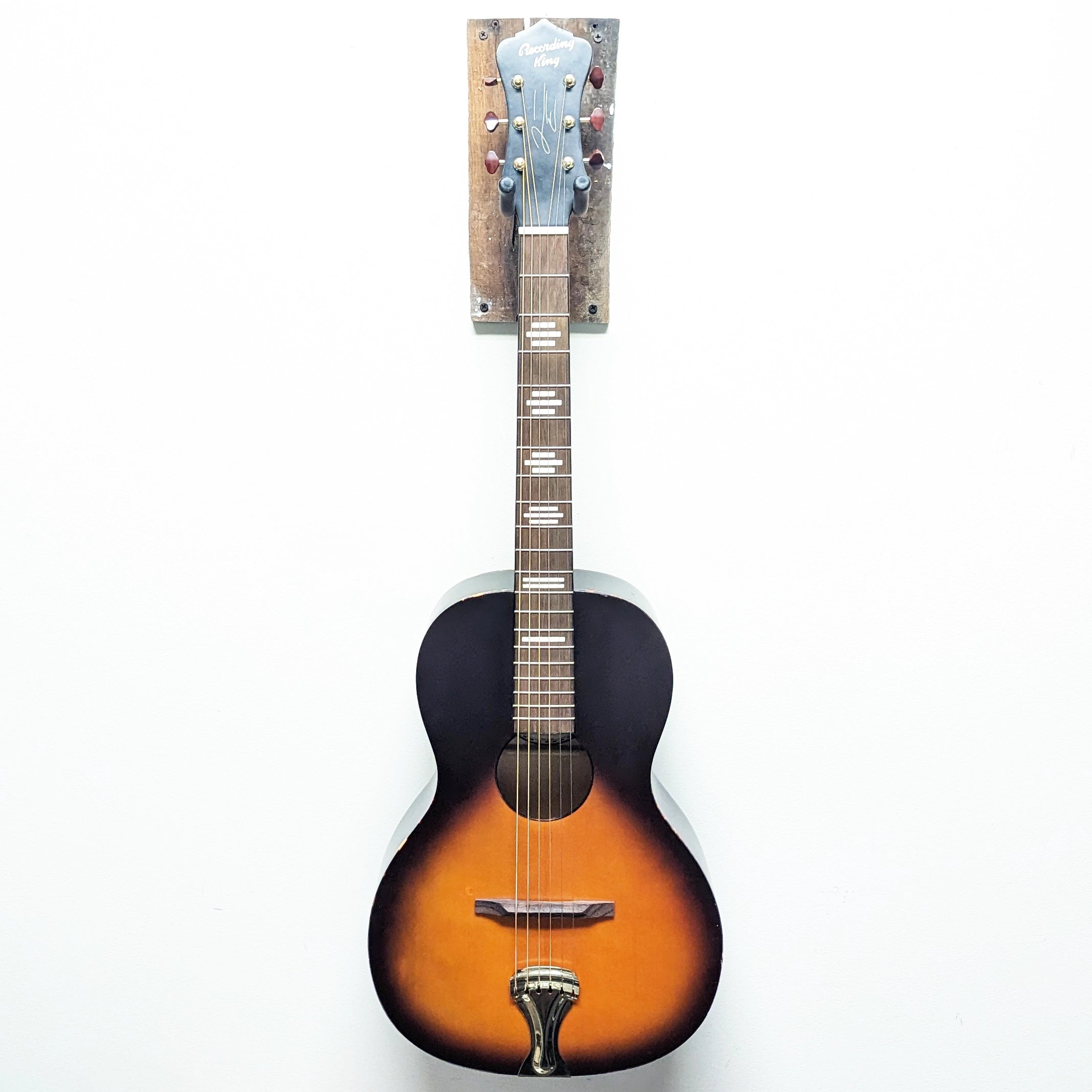 Recording King Justin Townes Earle Signature Single-0 Acoustic Guitar #251