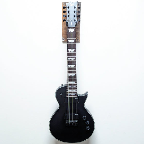 ESP LTD EC-258 8 String Electric Guitar Black Satin 2020