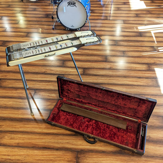 National 1050 Grand Console Double Neck Lap Steel 1951 w OHSC