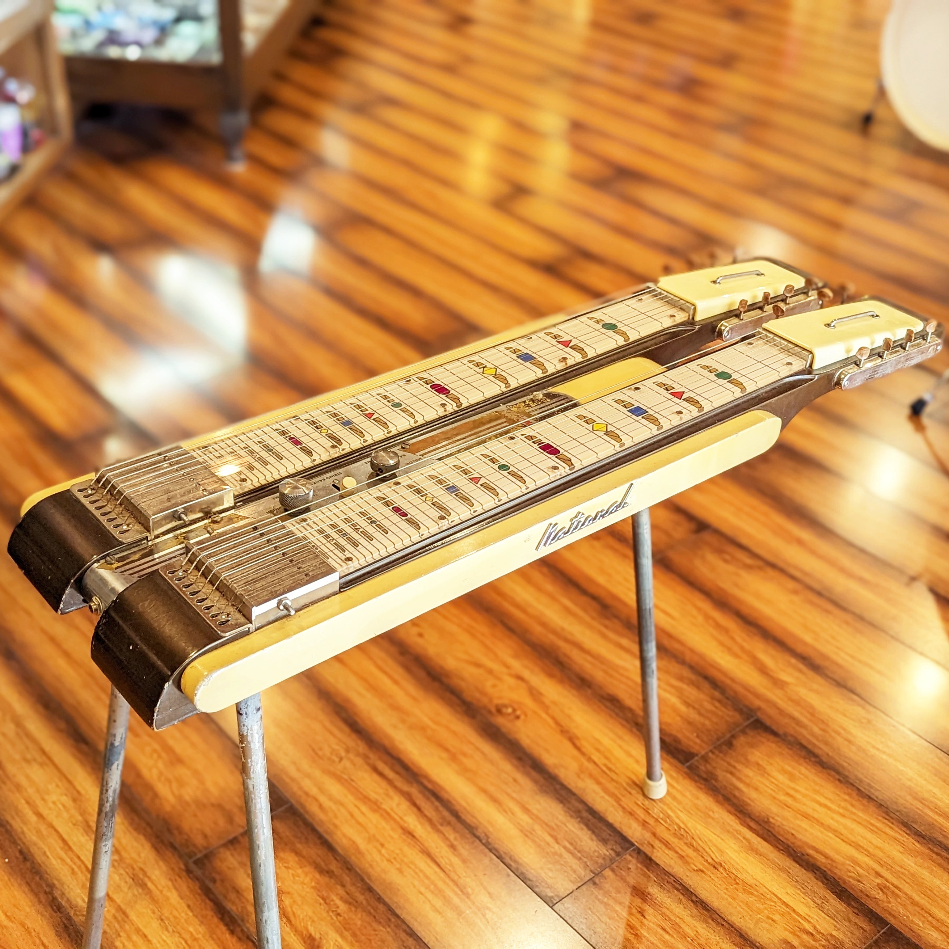 National 1050 Grand Console Double-Neck Lap Steel 1951 w/OHSC