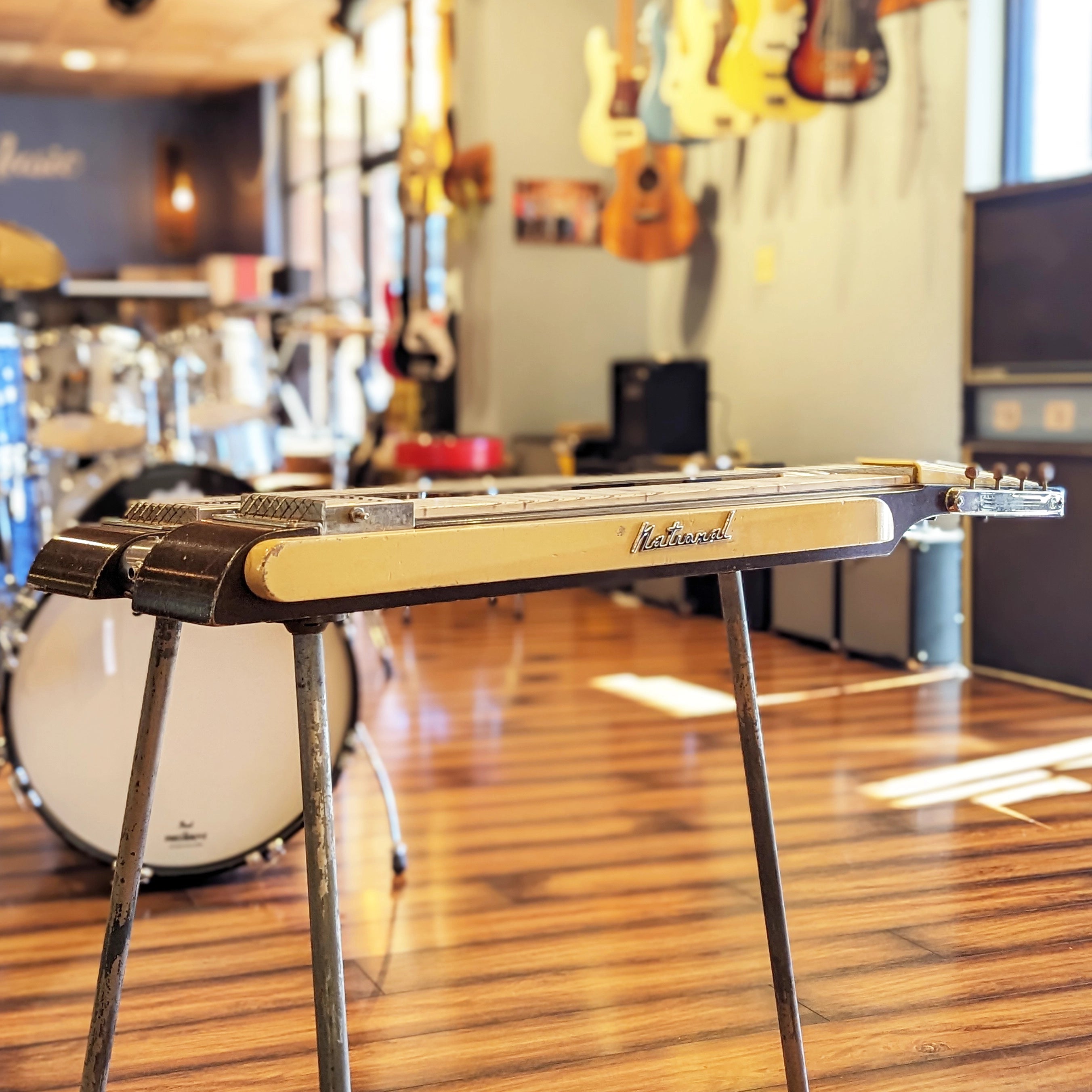 National 1050 Grand Console Double-Neck Lap Steel 1951 w/OHSC