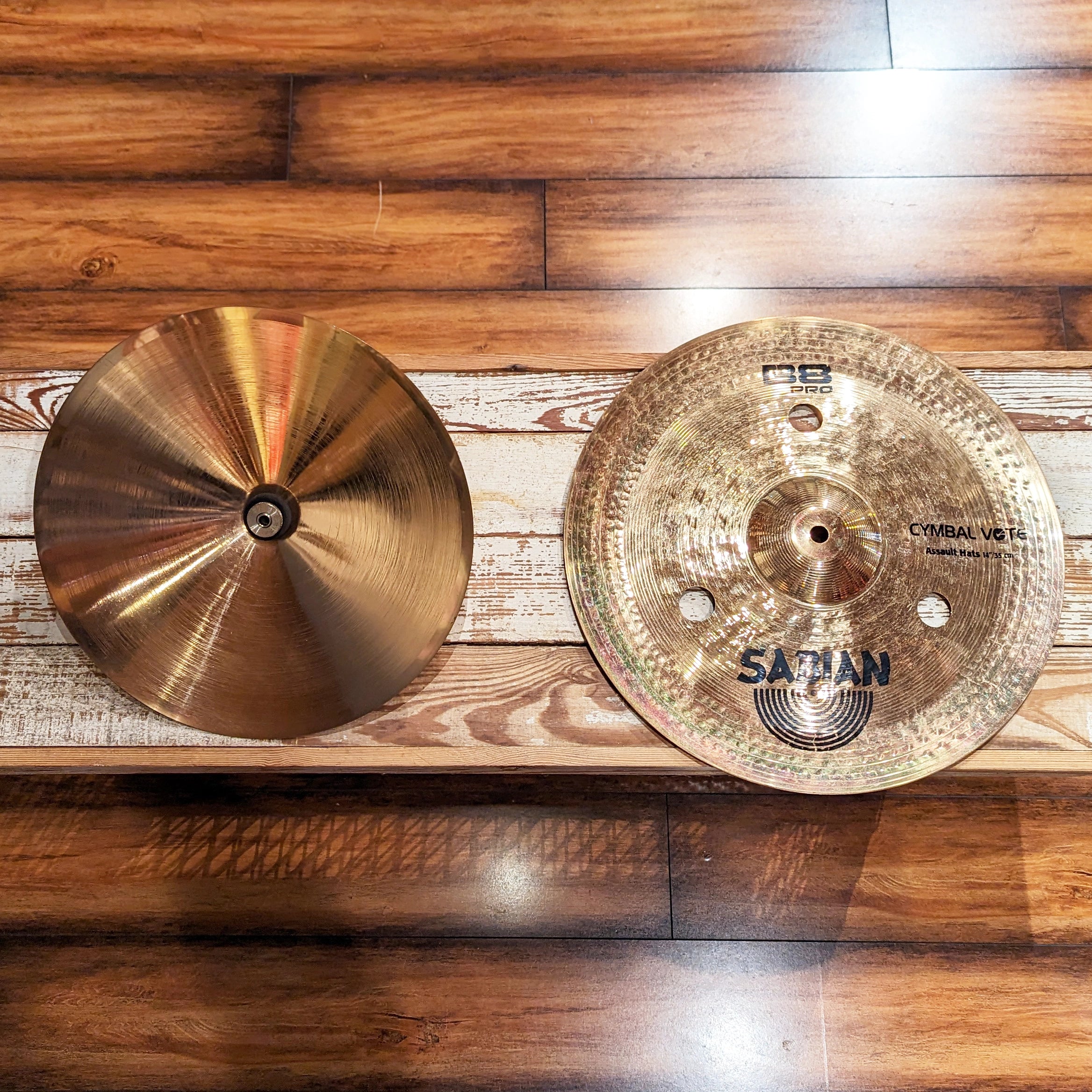 Sabian B8 Assault Hi-hats