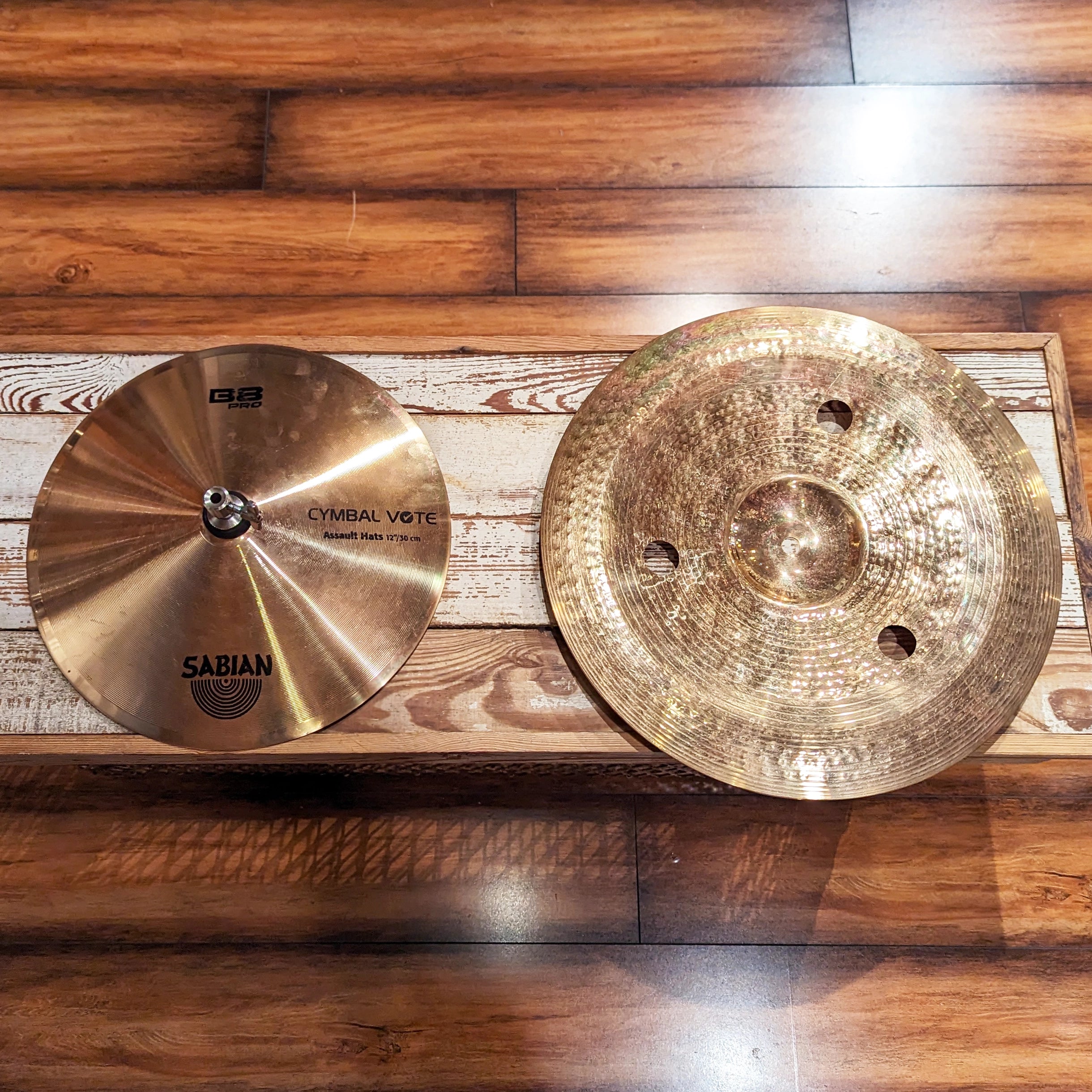 Sabian B8 Assault Hi-hats