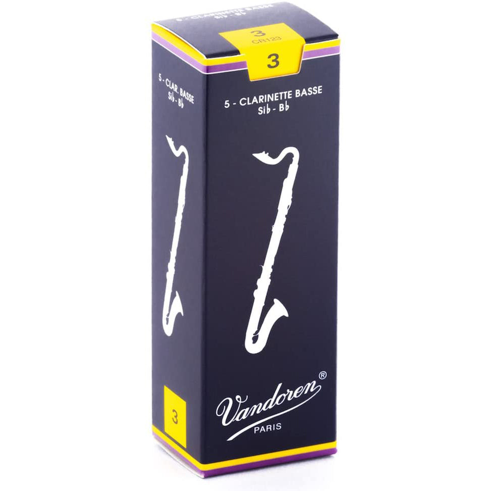 Vandoren Bass Clarinet Reeds (Box of 5)