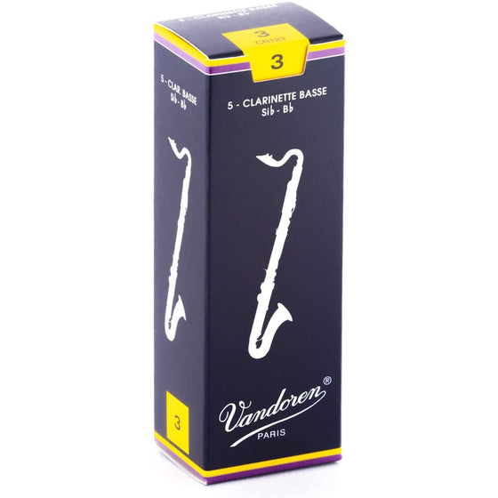 Vandoren Bass Clarinet Reeds (Box of 5)